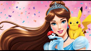 Disney Princesses and their Pokemon Companions!