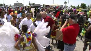 Big beats, big names at Caribana Flags and Colours parade