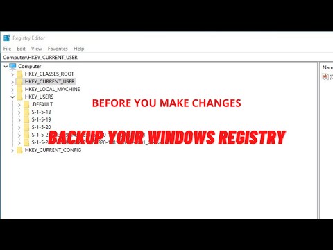 How to Backup