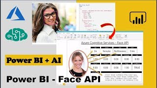 Power BI - Azure Cognitive Services API | Azure Face API Reports screenshot 5