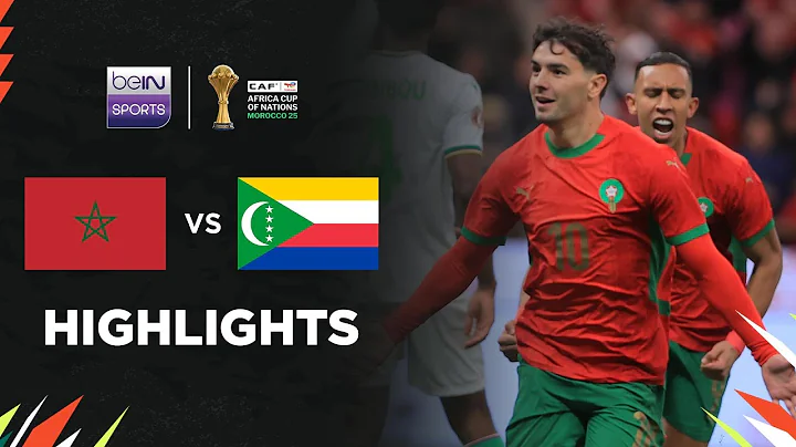 Morocco 2-0 Comoros | AFCON 25 | Extended Match Highlights