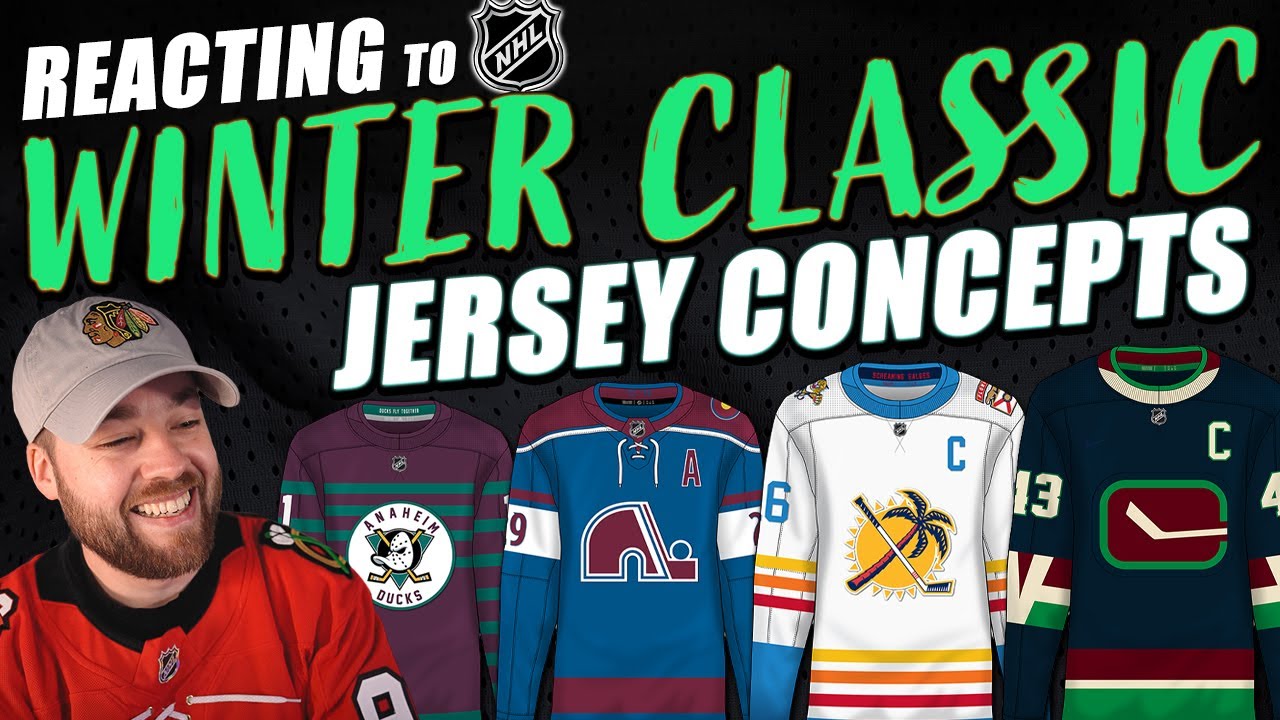 NHL Winter Classic Hockey Jersey Concepts - YouTube