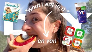 what i eat in a day *en van* | VAN TRIP NORWAY