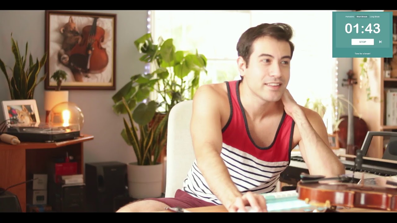 Violin Live Stream | pomodoro practice, orchestral excerpts