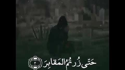 سورة التكاثر كاملة بصوت الشيخ خالد الجليل