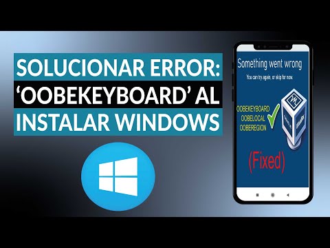 Solucionar error: &#039;OOBEKEYBOARD u OOBESETTINGS&#039; al instalar Windows 10 en VIRTUALBOX