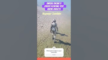Zwevende tekst in Unreal Engine 5