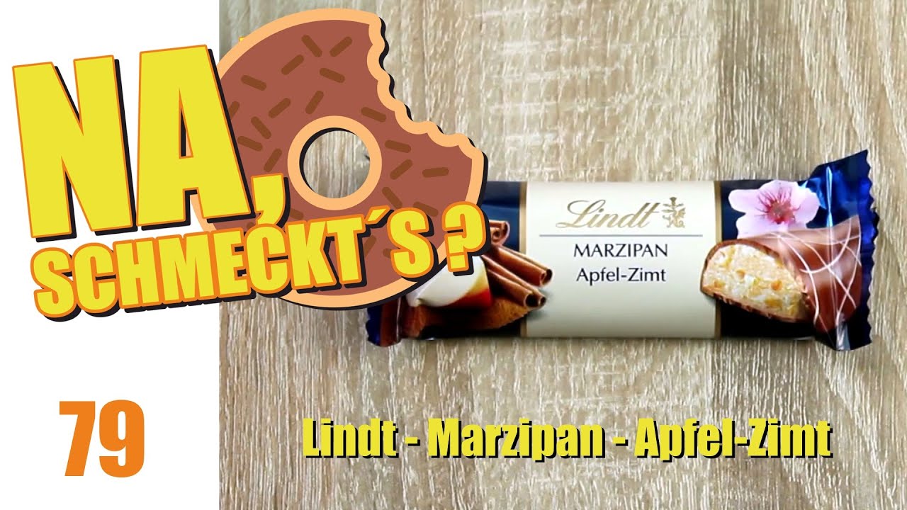 Na, schmeckt`s? - Lindt Marzipan Riegel - Apfel - Zimt - ( Deutsch / German | HD )