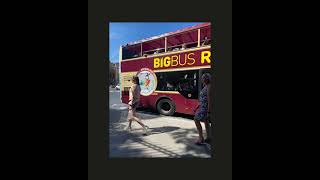 SIGHTSEEING from the BIG BUS! (#Dublin #Athens #Rome)