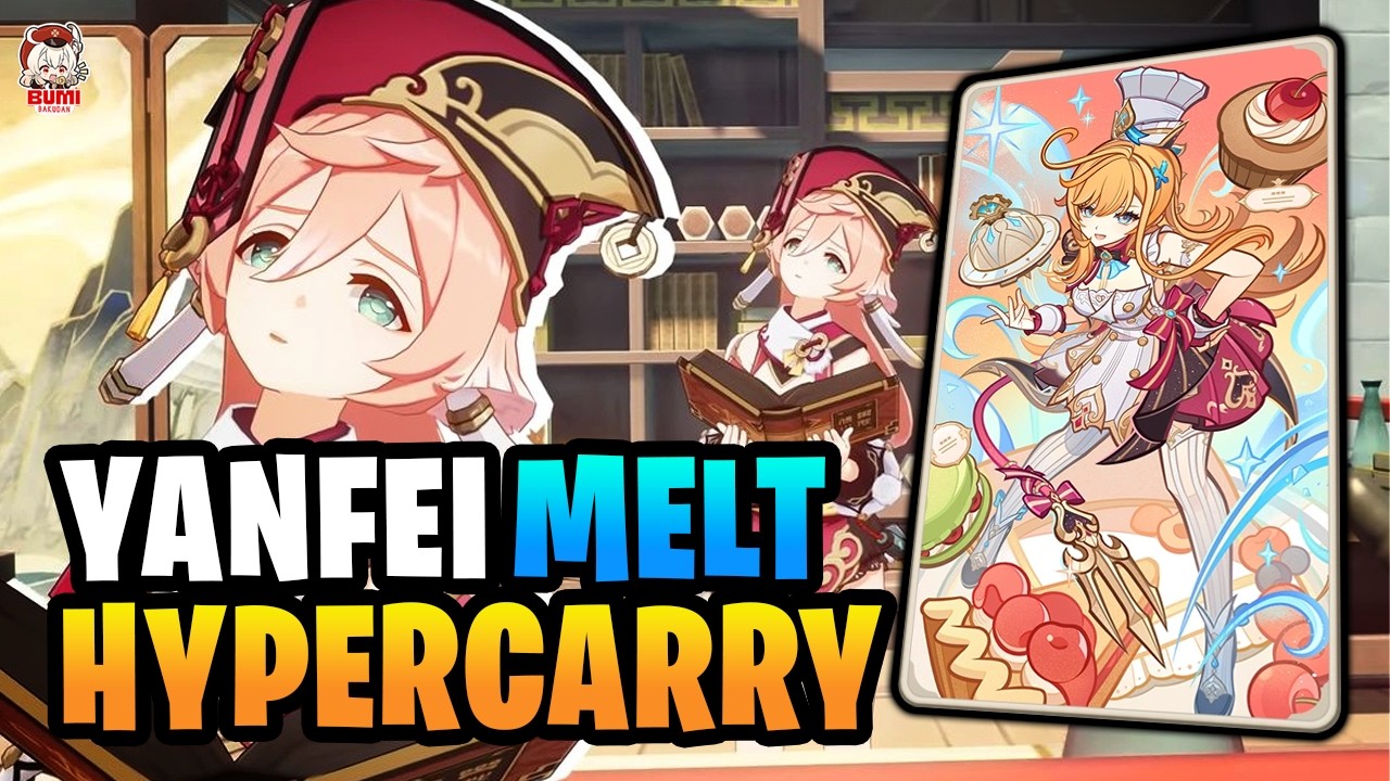 Это колода MELT Яньфэя Эскофье | Genshin TCG