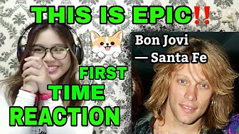 JON BON JOVI - 'SANTA FE' || REACTION JON BON JOVI - 'SANTA FE' || REACTION