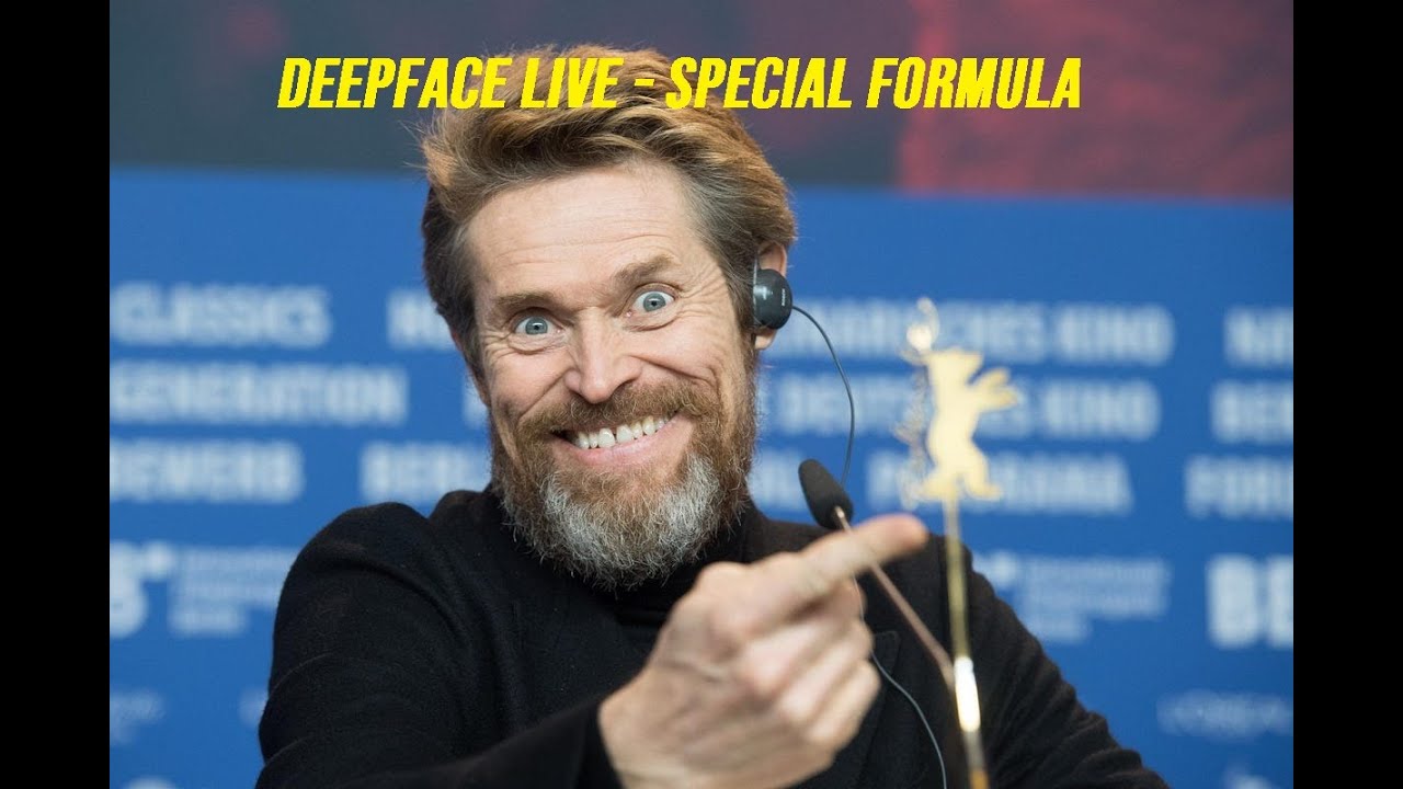 New Hair Regrowth Formula - Deepface Live | Willem Dafoe - Head Edition