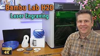 Bambu Lab H2D  Laser Engraving #bambulab #3dprinting #laser #laserengraving #review