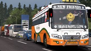 Indian Local Bus New Friends Bus In Euro Truck Simulator 2 Himachal Bus