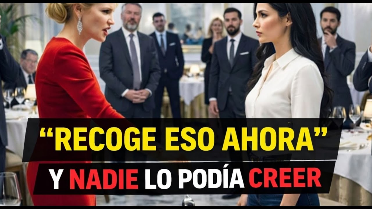 “RECOGE ESO DEL SUELO AHORA” — GRITÓ LA JEFA… MINUTOS DESPUÉS, NADIE LO PODÍA CREER”