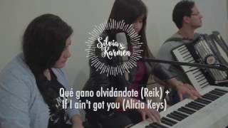 Video-Miniaturansicht von „Qué gano olvidándote / If I ain't got you - Silvia y Karmen“