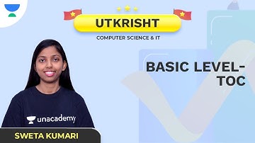 Utkrisht | Basic Level | TOC | CS/IT | Sweta Kumari