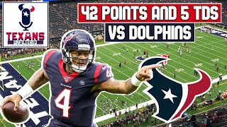 Deshaun Watson 5 TDs vs Dolphins Film Breakdown | Houston Texans