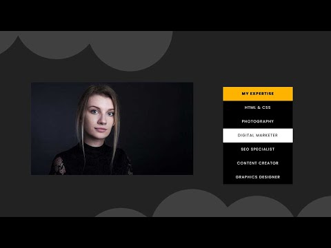 Dropdown List Hover Animation | CSS Animation Examples