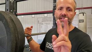 Explosive 5 Set Back Squat - GPP