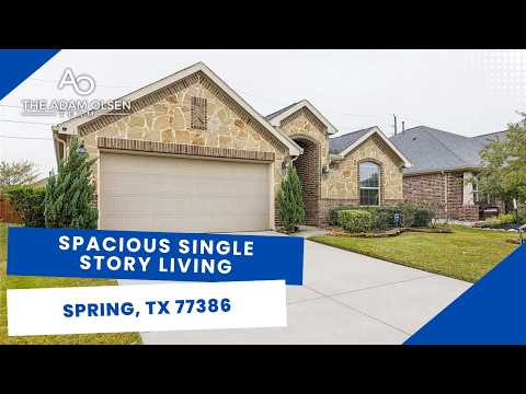 3876 Oakmist Bend Lane, Spring, TX home video tour