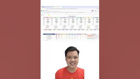 Checklist công việc trên google sheet