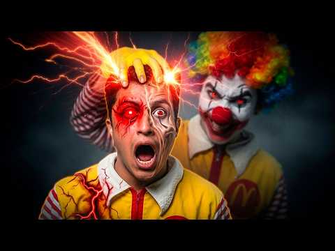 ¡EL PAYASO de MC DONALDS SE APODERA DE MI CUERPO!  *EJERCITO DE PAYASOS*