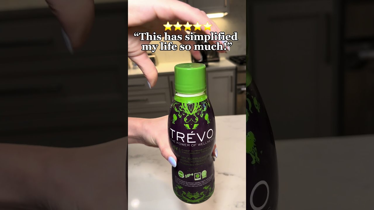 Trevo Wellness Daily Liquid Supplement Essential Nutrients Whole Body Health Product
