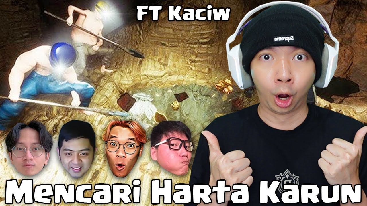 Cangkul Yang Dalam Sapai Dapet Harta Karun - Keep Digging Indonesia Ft Kaciw