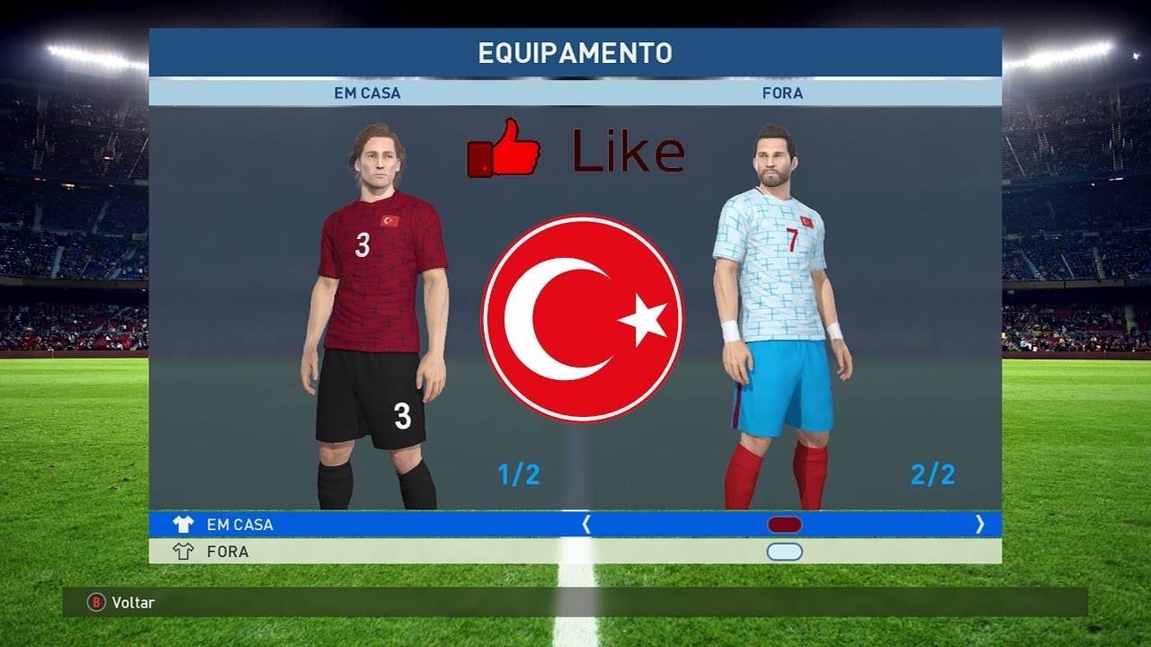 TURQUIA KITS PES 2017 XBOX ONE - YouTube