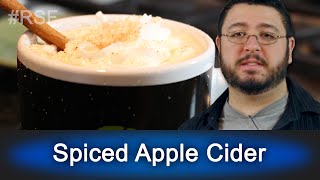 Spiced Apple Cider - Ready, Set, Flambé: Mini Bar Profile