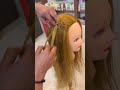 Front Twisting Roll Bun Hairstyle. Very Easy Hairstyle for Beginner Students.
