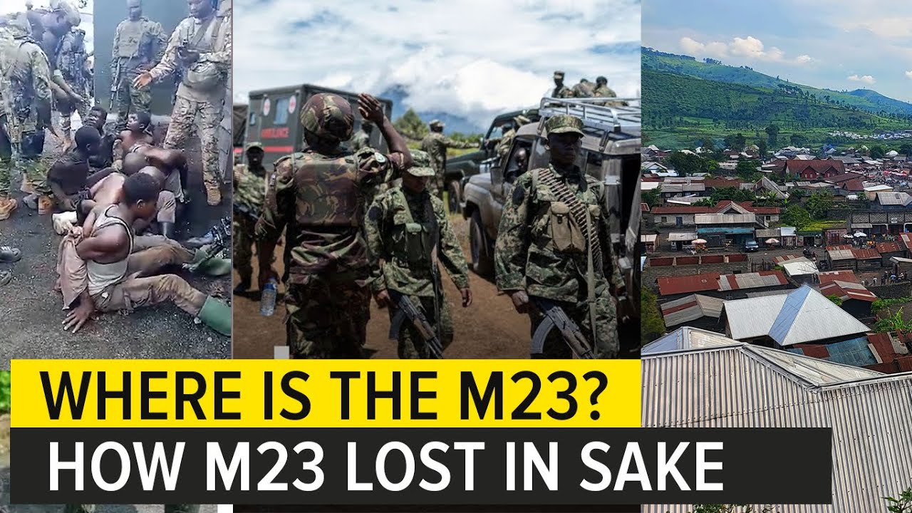 Rwanda's M23 rebels lost 100s of fighters attempting to take Sake