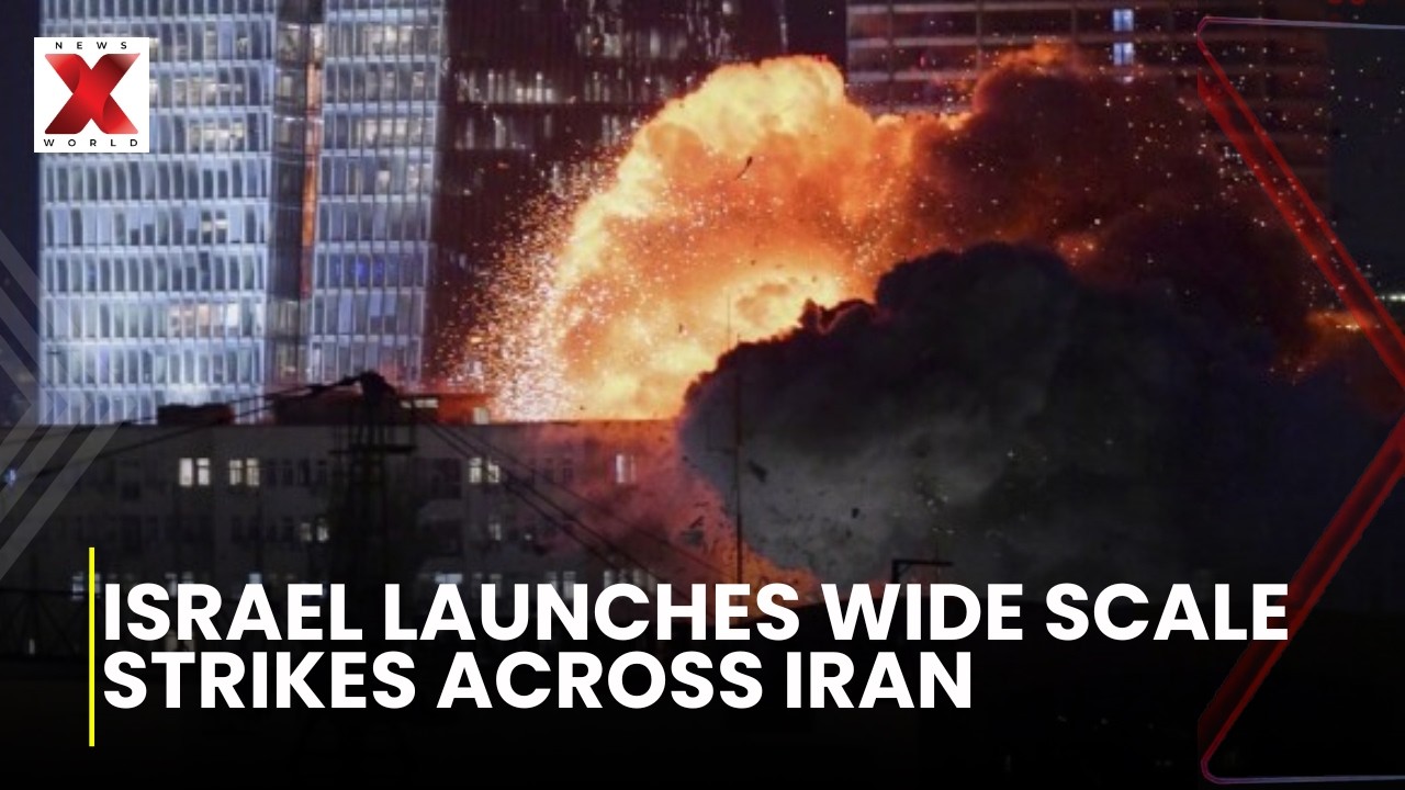 Israeli Strikes Hit Tehran Isfahan And South Iran | NewsX World