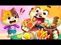 Dont overeat  healthy habits for kids  kids cartoon  funny stories  mimi and daddy