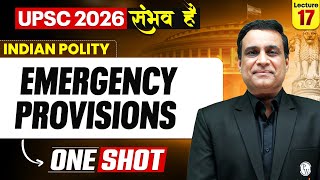 Information EMERGENCY PROVISIONS | Complete Indian Polity |🔥 | UPSC 2026 Update