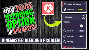 How To Use Blending Option In Kinemaster | Kinemaster Blending Problem | Technical Rajpurohit