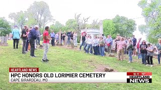 History is brought to life with presentation, walking tour at Old Lorimier Cemetery