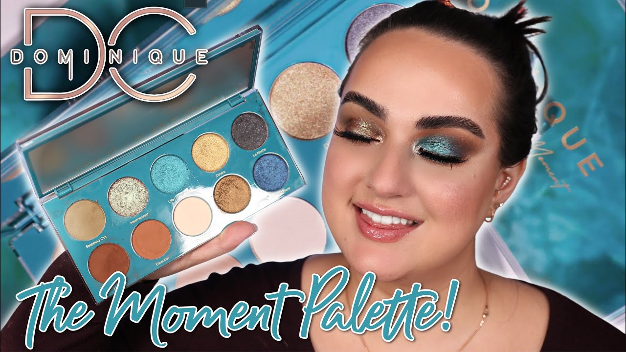 Dominique Cosmetics The Moment Palette Review! + 2 Looks - YouTube