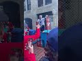 Canadiens fans dunking a Tampa fan who is having the best time is what playoff hockey is all about!