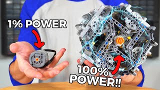 I Made The World's STRONGEST LEGO LMotor!!