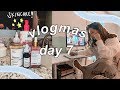 VLOGMAS DAY 7: taking a practice gmat test, organizing, PM skincare routine