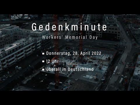 Workers' Memorial Day: Carsten Burckhardt