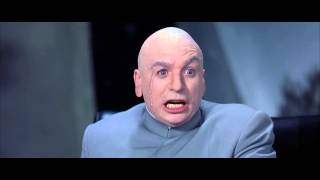 Dr. Evil - sharks with laser beams attached to their heads - HD