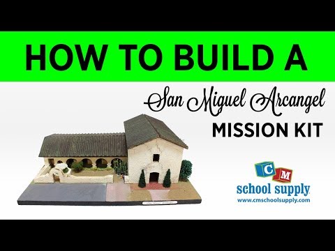 Cara Buat San Miguel Arcangel Mission Kit