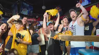 Pacers fans celebrate team's first trip to Eastern Conference Finals since 2014