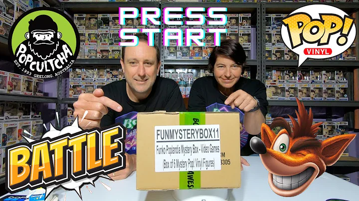 Unboxing a Popcultcha Video Games Funko Pop mystery box