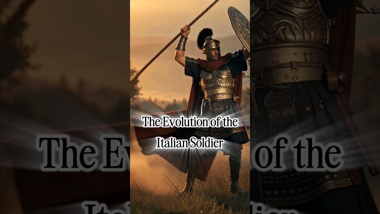The Evolution of the Italian Soldier 🇮🇹⚔️