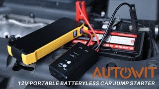 Autowit 12V Batteryless Portable Supercapacitor Car Jump Starter