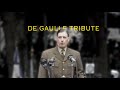 De gaulle tribute  edit